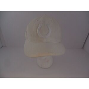 Indianapolis Colts Reebok Fitted Cap Hat Size 7 1/2 Men NFL Football Sportswear
